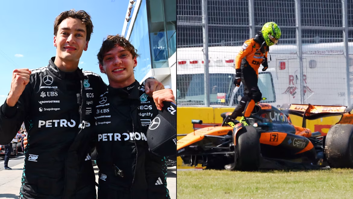 جورج راسيل يمنح مرسيدس الفوز الأول في فورمولا 1 خلال سباق كندا 2025