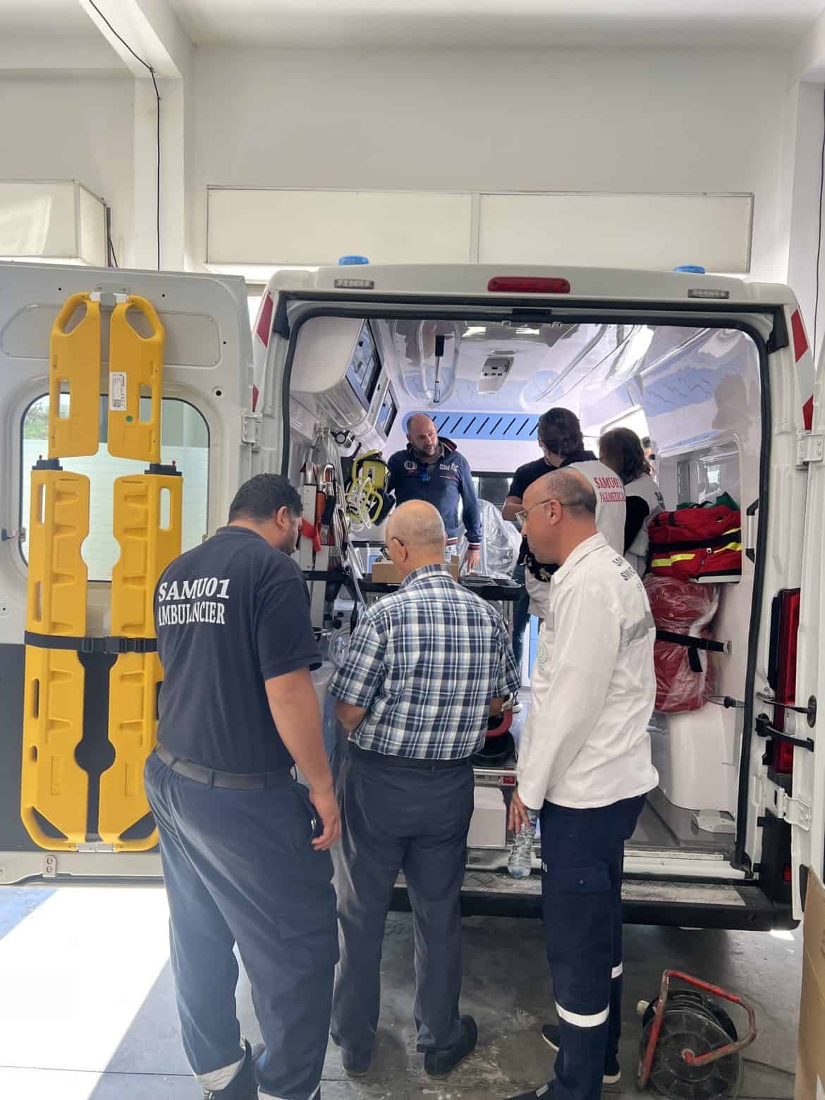 تونس تتسلم 47 سيارة إسعاف من الاتحاد الأوروبي 2025