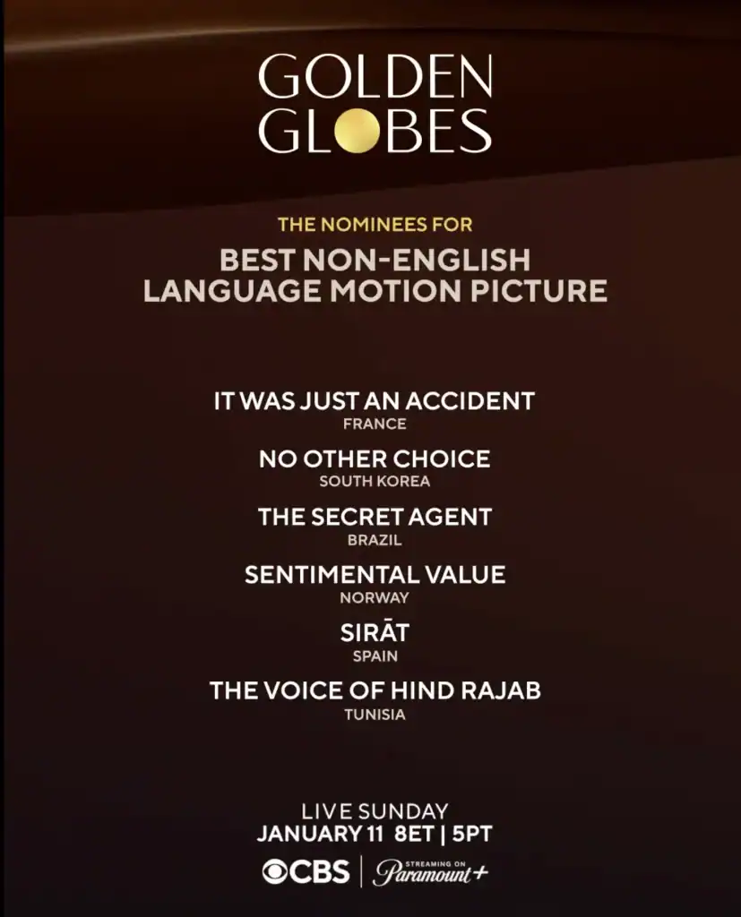 «صوت هند رجاب» مرشح للجولدن غلوب 2026