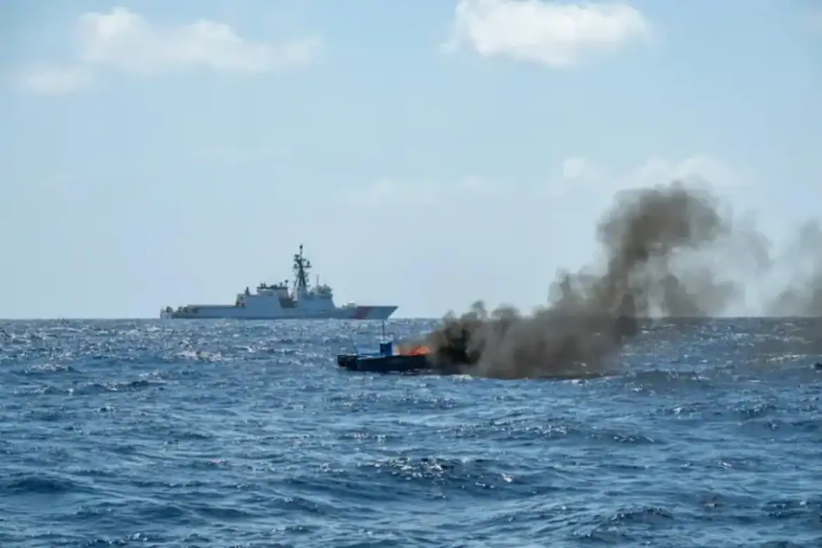 أمريكا تدمر قوارب مخدرات في المحيط الهادئ لأول مرة