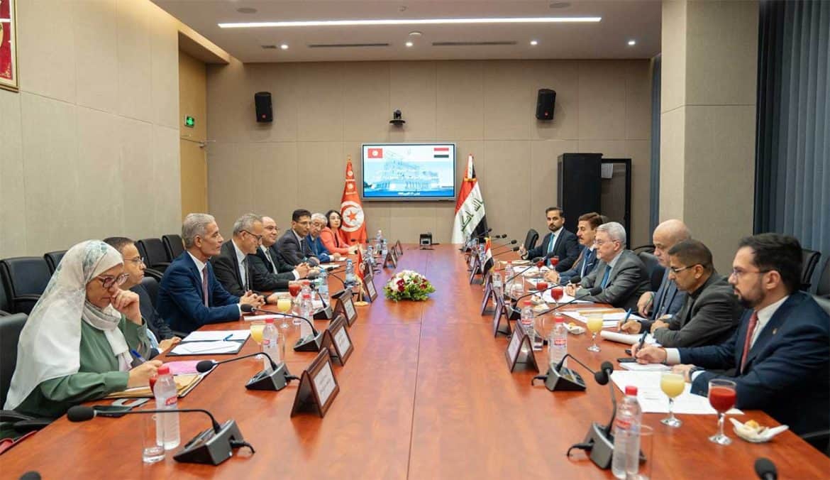 مشاورات تونسية عراقية في تونس: تعزيز التعاون ودعم فلسطين
