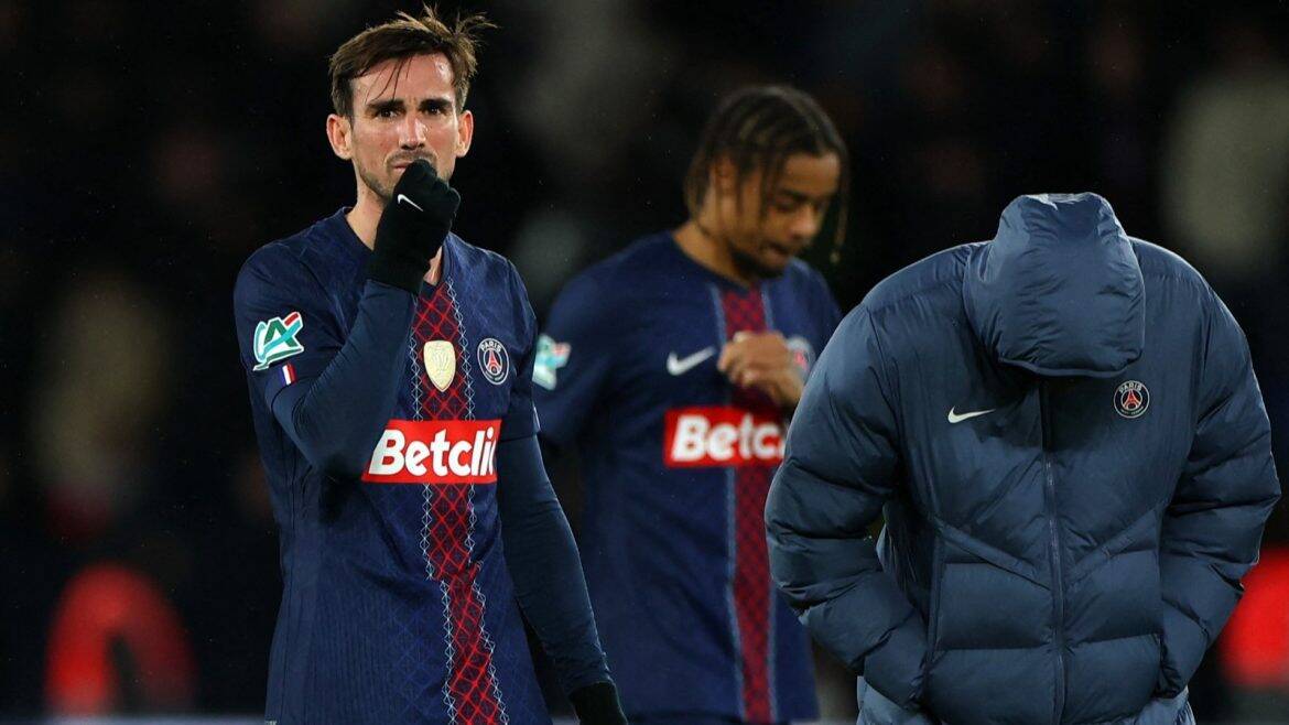 باريس سان جيرمان يودع كأس فرنسا من دور الـ16