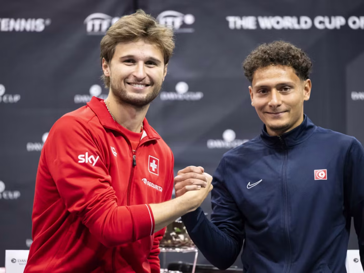 تونس تواجه سويسرا غدًا في كأس ديفيز