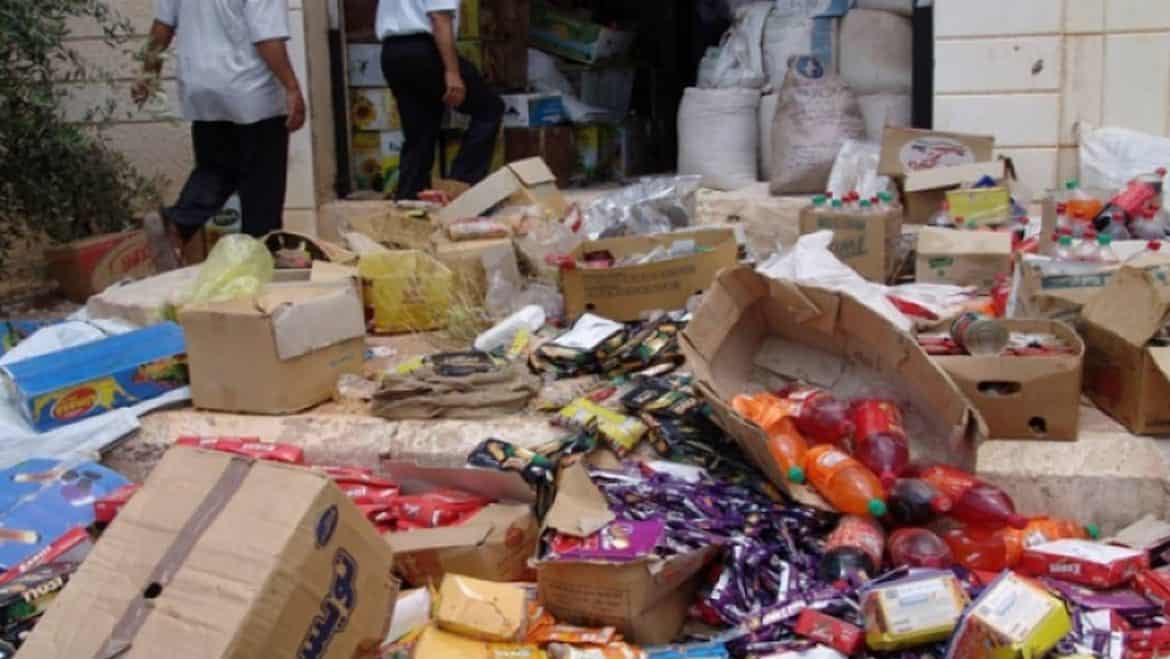 71 طناً من المواد الغذائية غير صالحة محجوزة في رمضان 2026