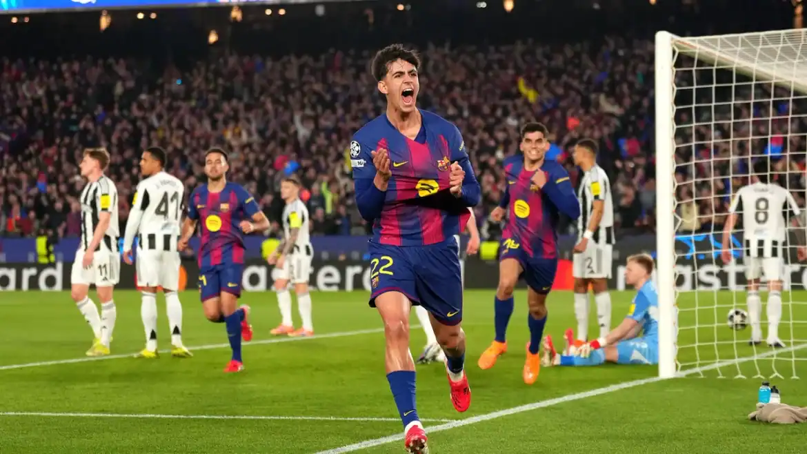 برشلونة يسحق نيوكاسل 7-2 ويتأهل لربع نهائي أبطال أوروبا